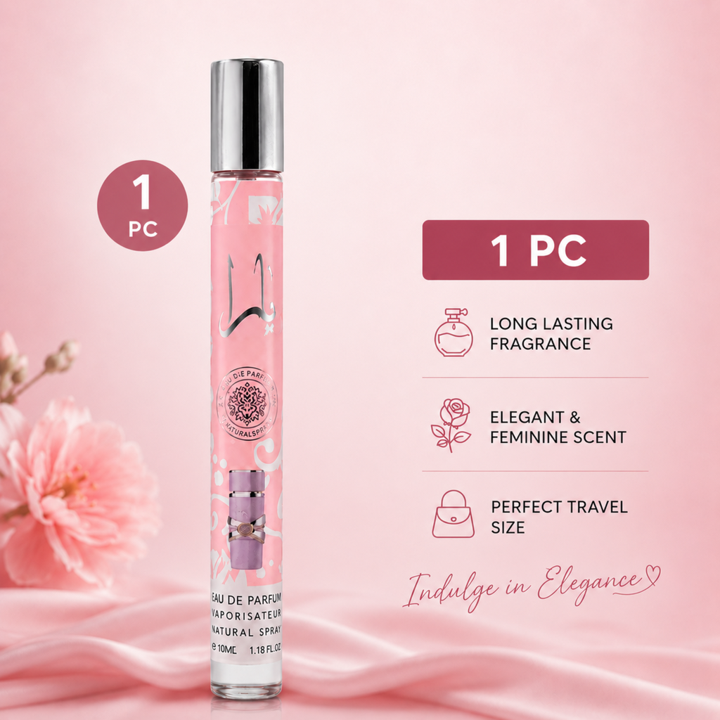 Perfume Yara Pink Travel Size 35 ML, Eau De Parfum for women