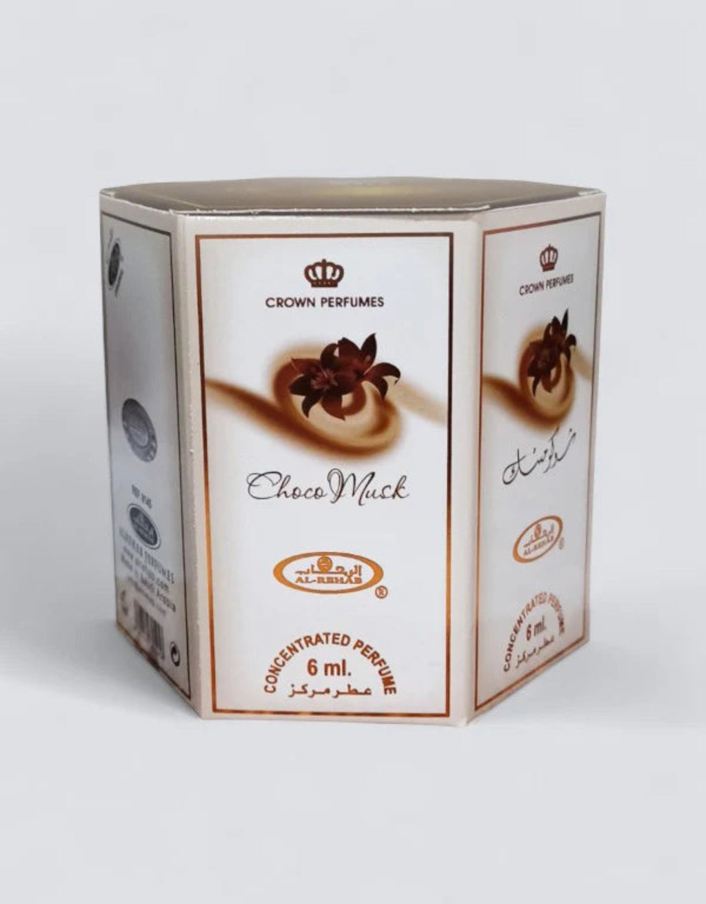 (6-Pack) Al-Rehab Choco Musk Roll On Perfume Oil Men Women