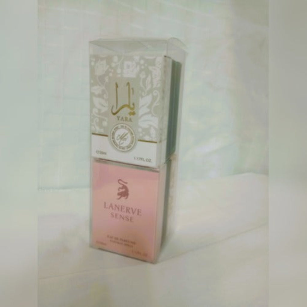 Perfume Travel  Set, 6 pack, Mist Spray, Long Lasting 35ml each Unisex