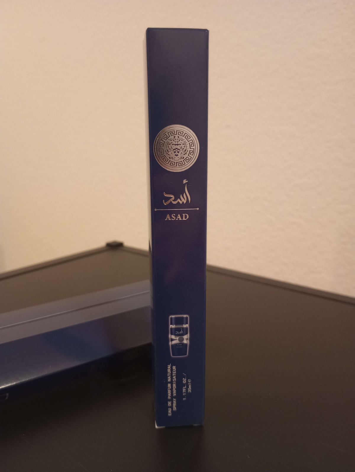 Perfume Asad  Blue Travel Size 35 ML, Eau De Parfum Spray for Men