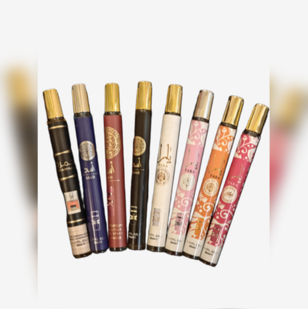Premium Perfume Gift Set , 8 Travel Sprays, 35ml Each Eau De Parfum Long lasting